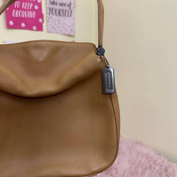 Coach Vintage Mini Whitney Hobo Purse 9181 Tan - Picture 12 of 14